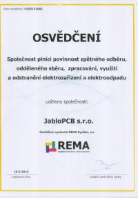 Certifikáty JPCBA 555