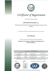 Certifikáty JPCBA 561