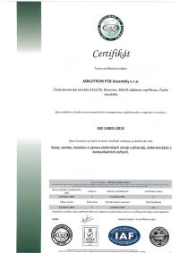 Certifikáty JPCBA 562